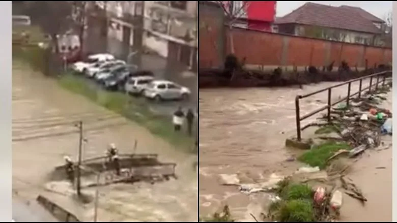 Reshjet e shiut, vërshime edhe në Mitrovicë e Vushtrri
