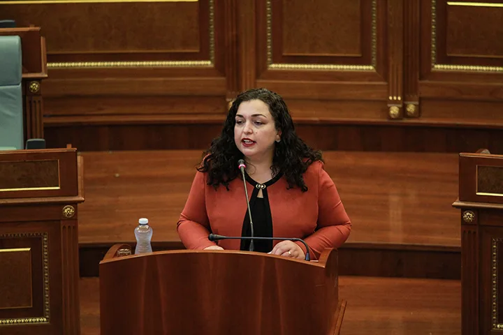 Vjosa Osmani të enjten i adresohet Kuvendit të Kosovës