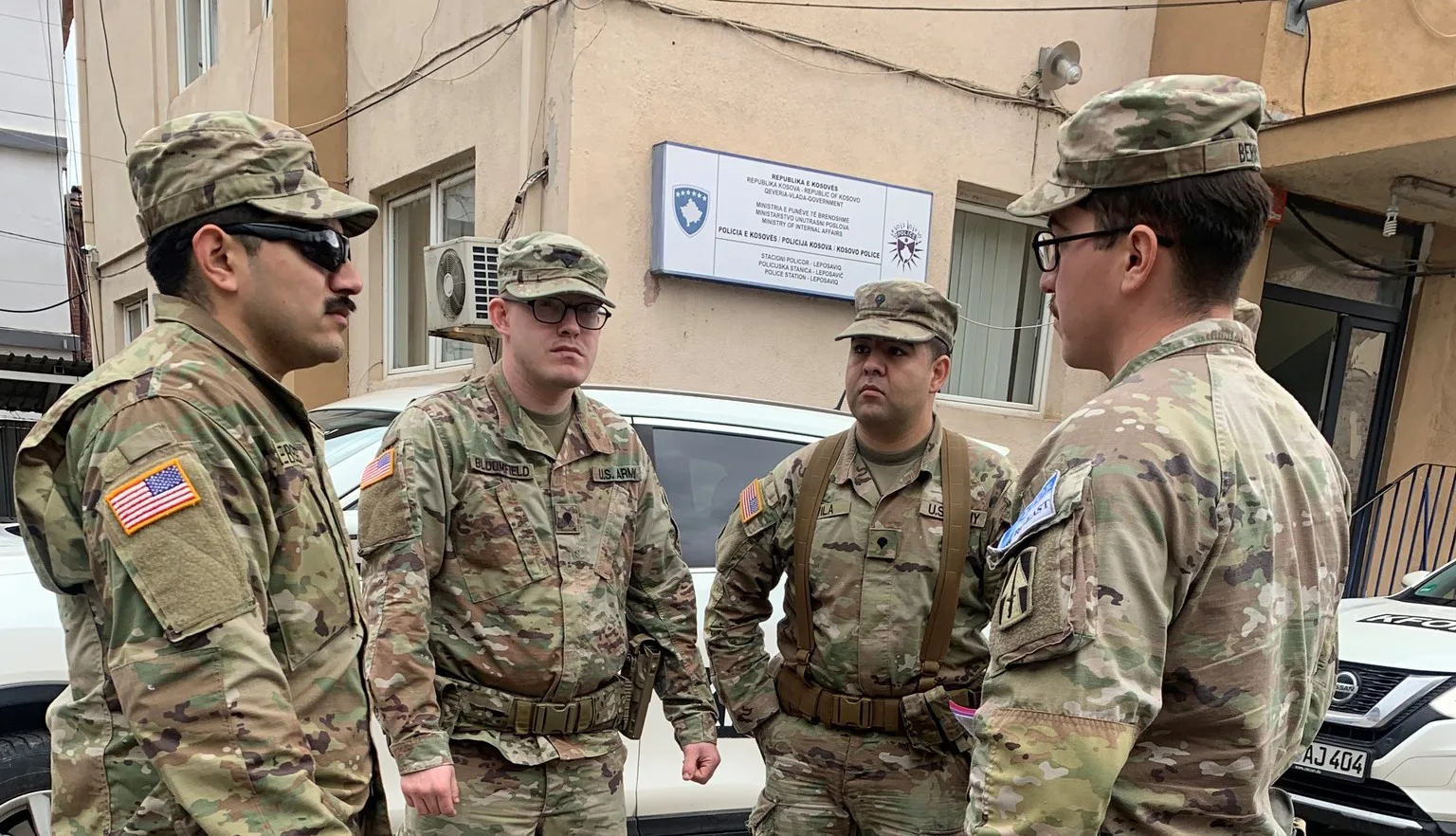 Ushtria Amerikane monitorojnë situatën në veri të Kosovës