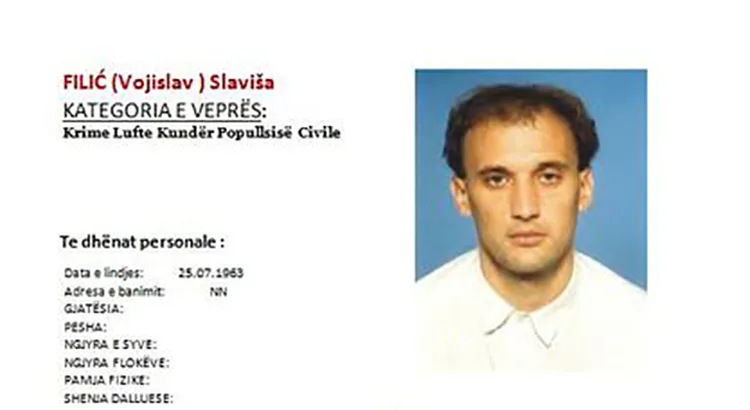 Policia e Kosovës shpall në kërkim serbin për krime lufte