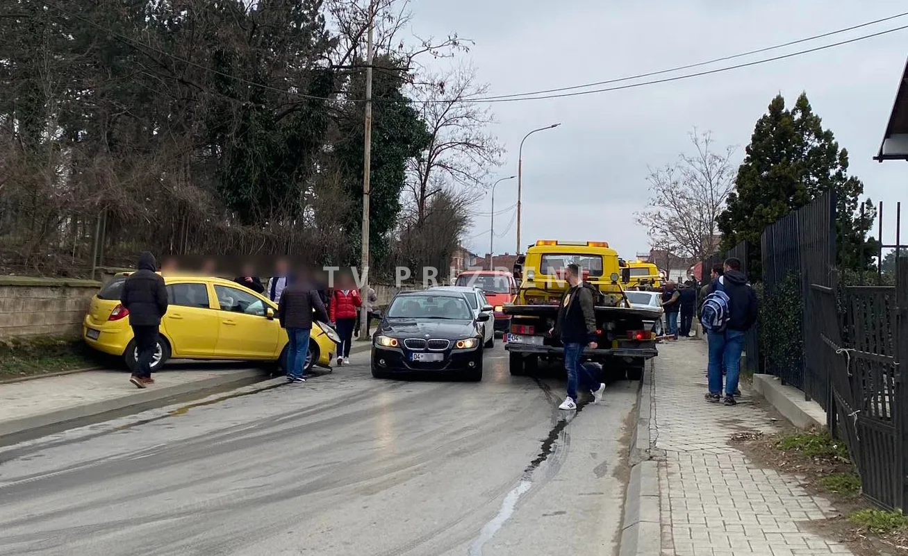Aksident afër rrethit të Spitalit në Prizren