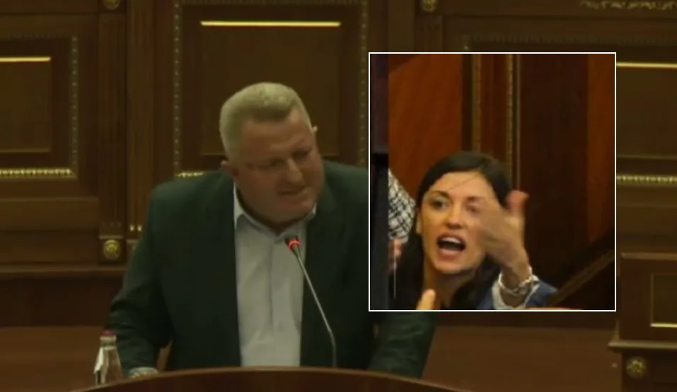Përmendja e rastit të Deharit, Albulena Haxhiu akuzon deputetin e PDK-së: I keni duart me gjak
