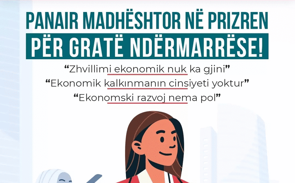 Panair Madhështor në Prizren për Gratë Ndërmarrëse!