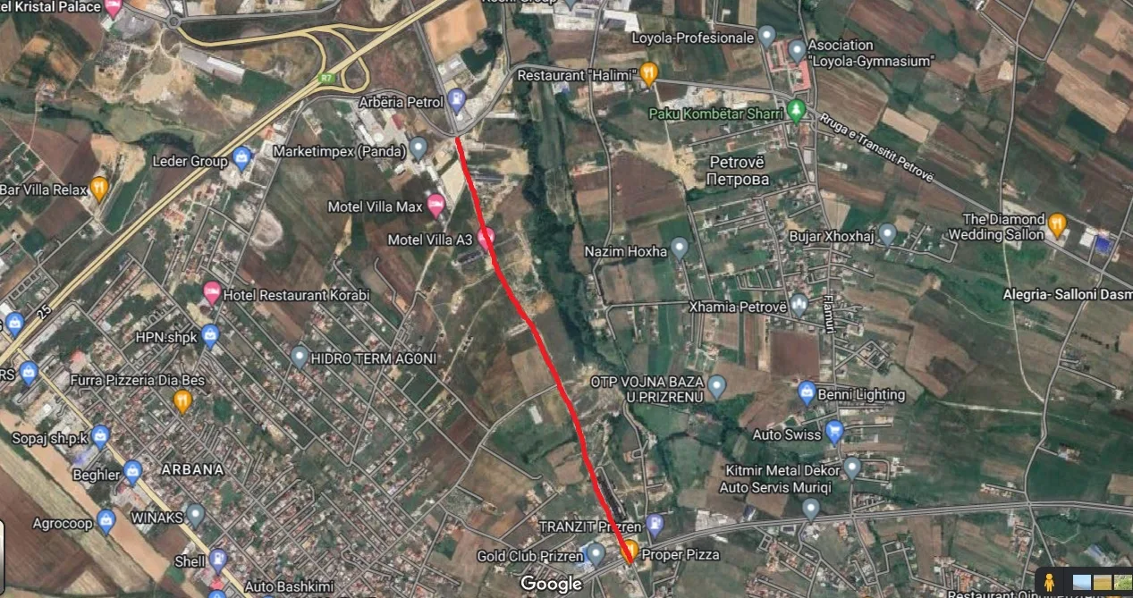 Nesër fillojnë punimet infrastrukturore tek rruga që lidh Transitin e Ri me daljen e autostradës Prizren-Jug