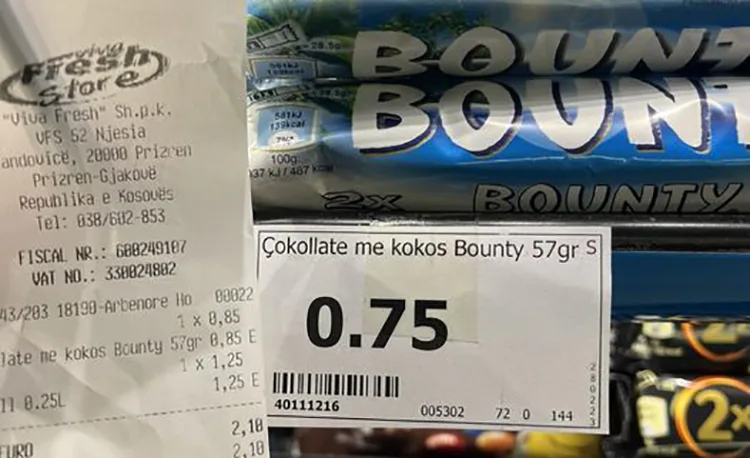 Qytetarët ankohen se po mashtrohen me çmimet e produkteve, ndryshe çmimi në raft e ndryshe në fakturë
