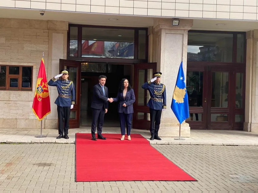 Presidentja Osmani pret në takim kryeministrin Abazoviq
