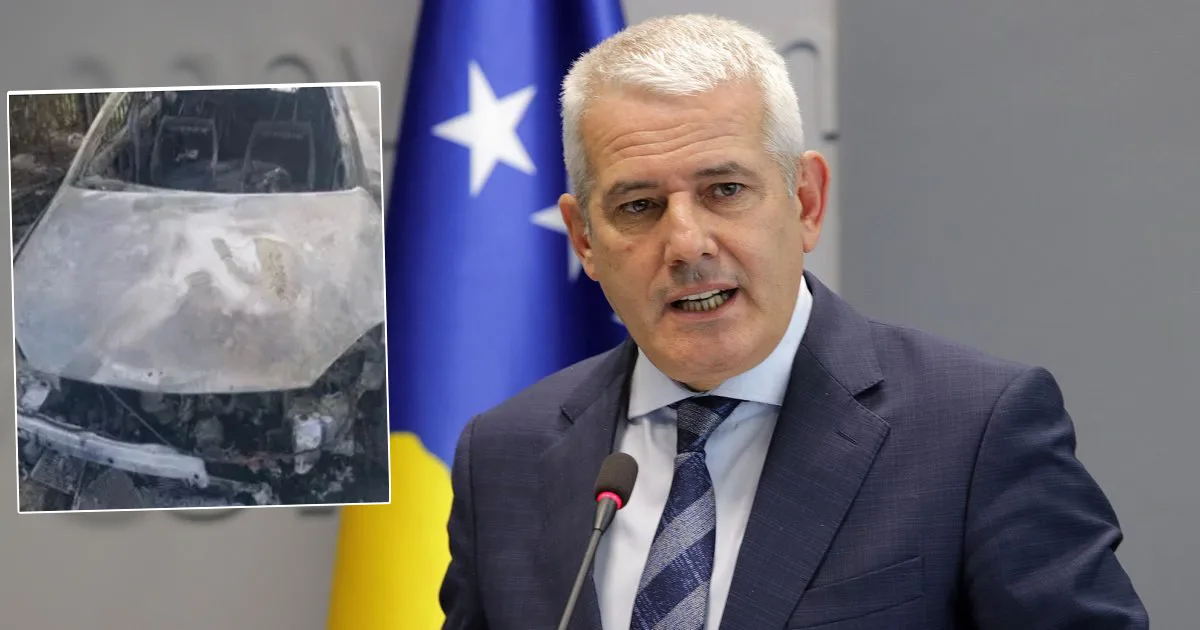 Xhelal Sveçla: Djegia e veturave në veri e orkestruar nga Beogradi