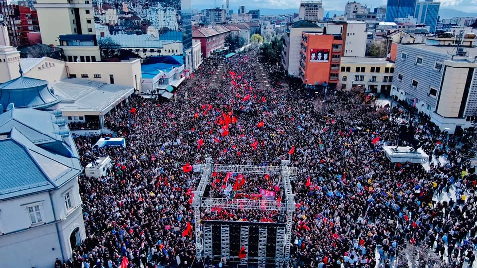 Rreth 100 mijë qytetarë ishin sot pjesë e Marshit për Drejtësi