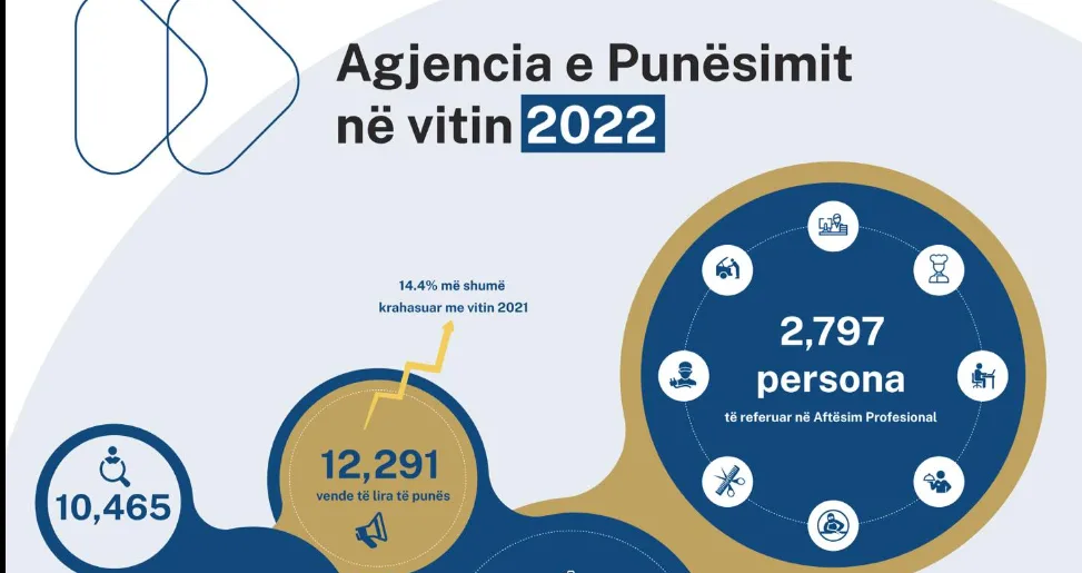 6,472 veta u punësuan përmes Agjencisë së Punësimit në vitin 2022