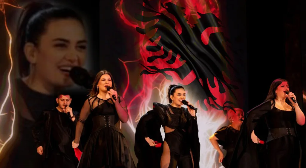 Albina me familje ndezin skenën me “Duaje” shqip në “Eurovision”