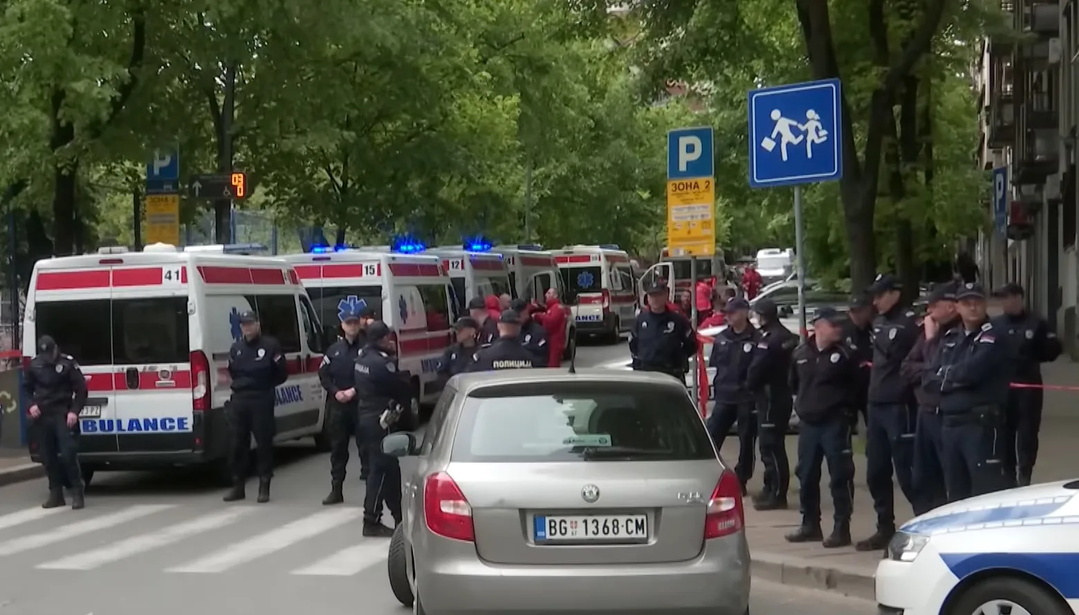 Nxënësi serb në Beograd vret 7 bashkëmoshatarë të tij dhe punëtorin ndihmës