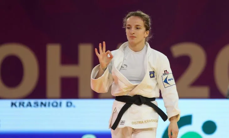 Distria Krasniqi e para në botë