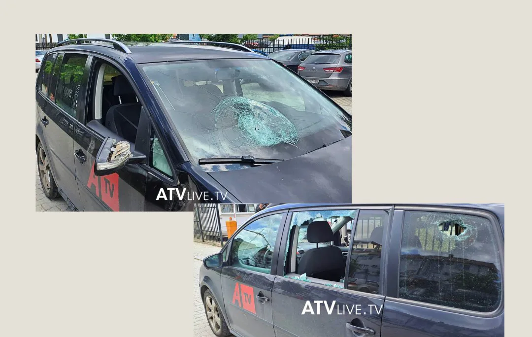 Sulmohet me gurë ekipi i ATV-së në Zveçan, lëndohen gazetari dhe kameramani