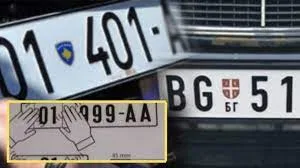 Automjetet me targa të Kosovës pengohen të kalojnë nëpër Serbi