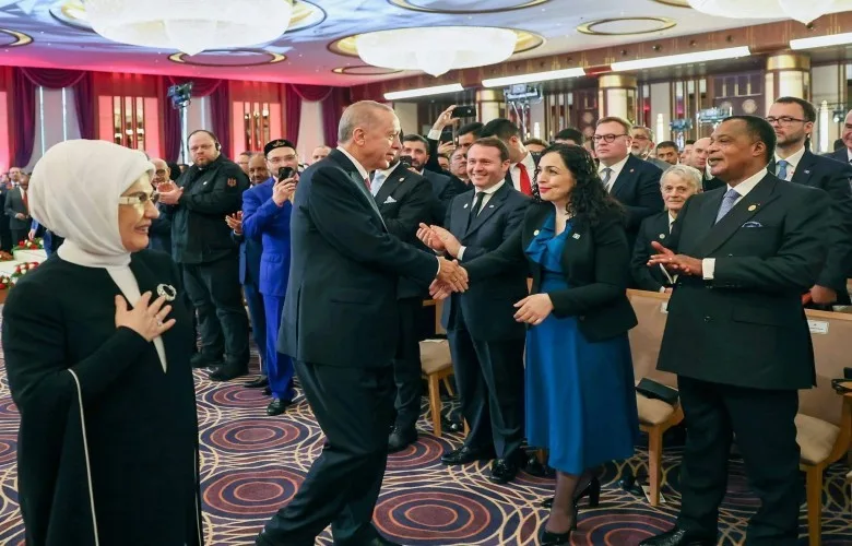 Presidentja Osmani mori pjesë në ceremoninë inaguruese të Erdoganit