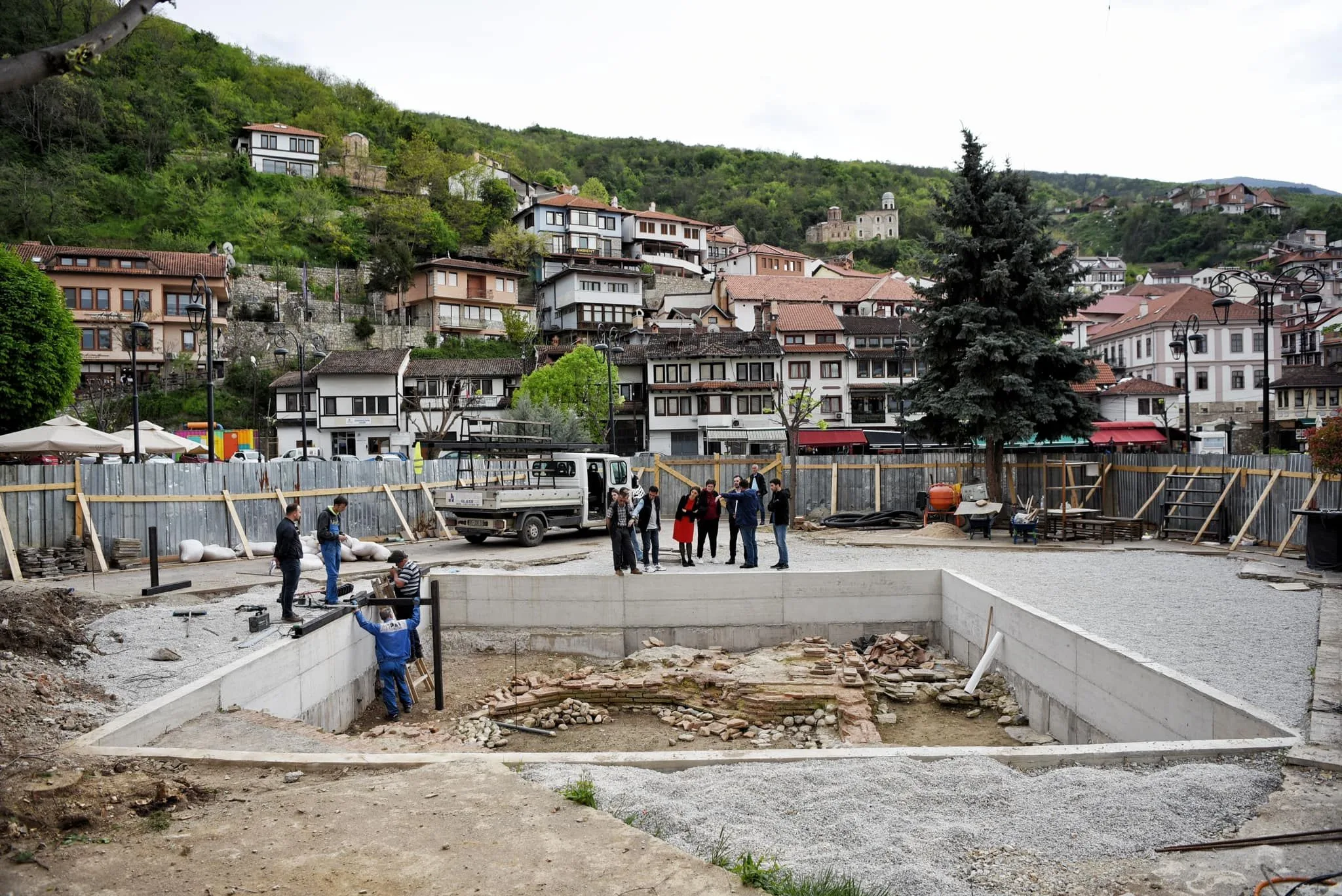 Lokaliteti Arkeologjik po hapet në qendër të Prizrenit
