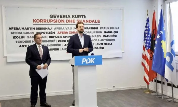 PDK: 900 ditë të Qeverisë kanë prodhuar skandale, afera korruptive dhe shkelje të rendit kushtetues