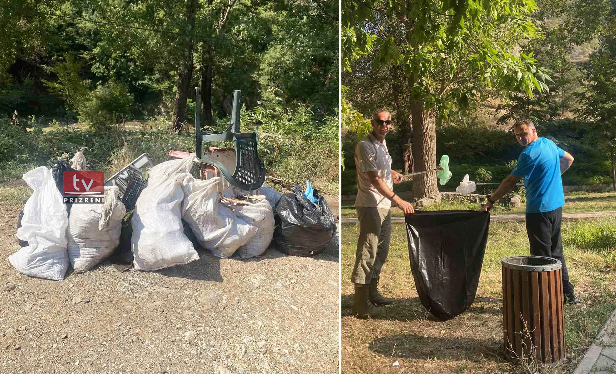 Pastrohet një pjesë e Lumbardhit nga OJQ ” Jeta e egër e Sharrit”