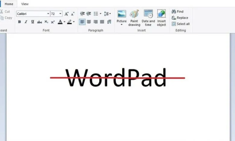 Microsoft po heq WordPad nga Windows pas pothuajse 30 vitesh