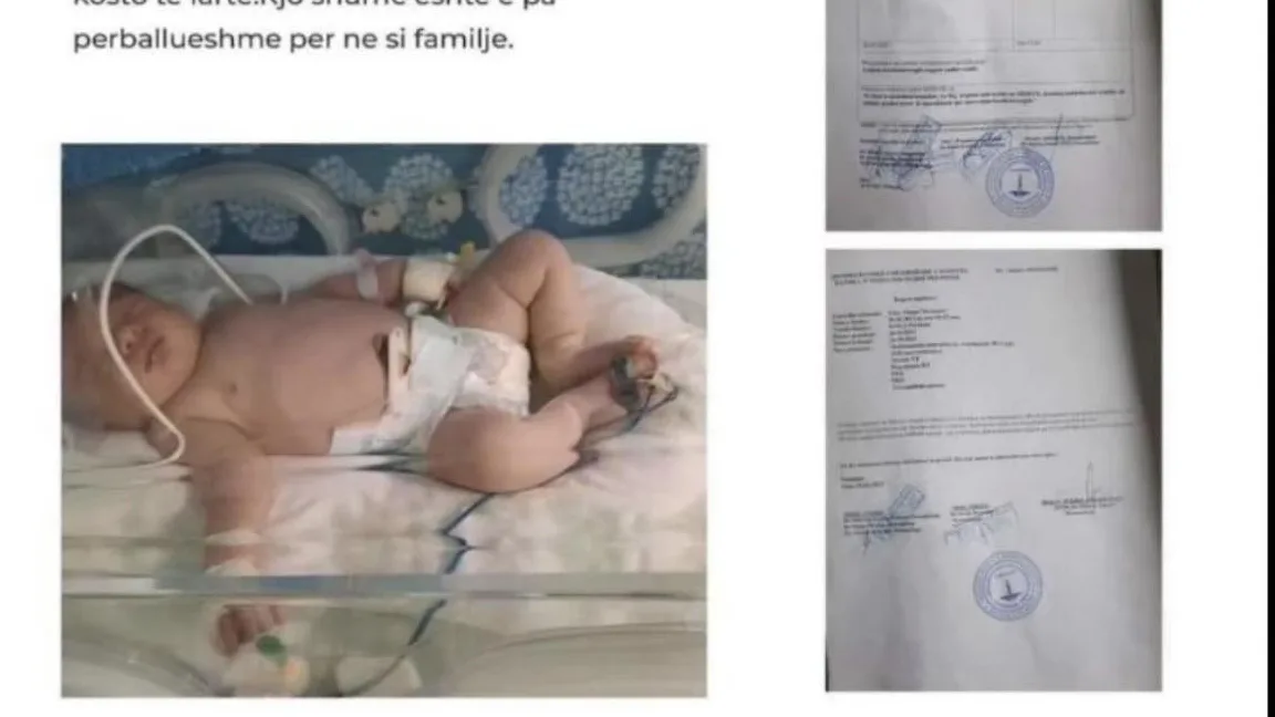 Kërkohet ndihmë për vogëlushen e sëmurë, Ema Thaçi