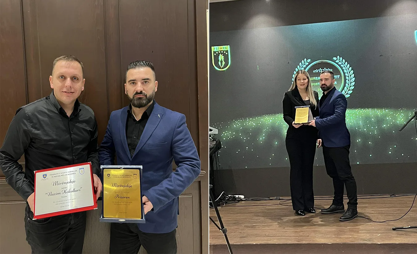 Përfaqësues nga Prizreni, në mesin e Laureatëve të Vitit 2023 nga Federata e Sportit Shkollor