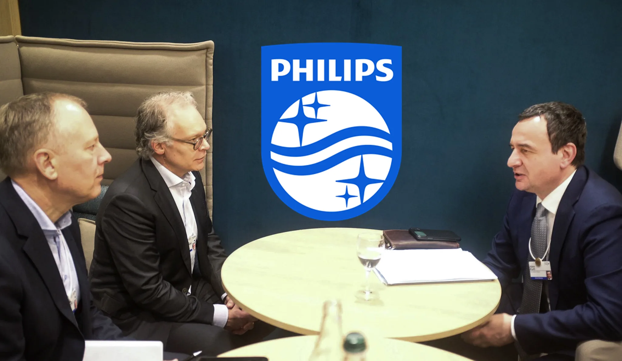 Kryeministri Kurti takoi përfaqësues të lartë të kompanisë “Philips”