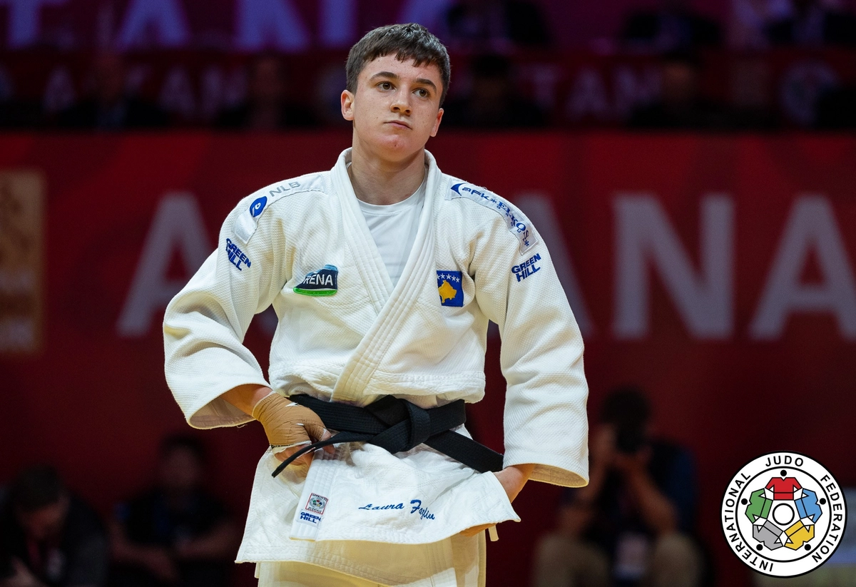 Lëndohet Laura Fazliu, mbetet pa medalje