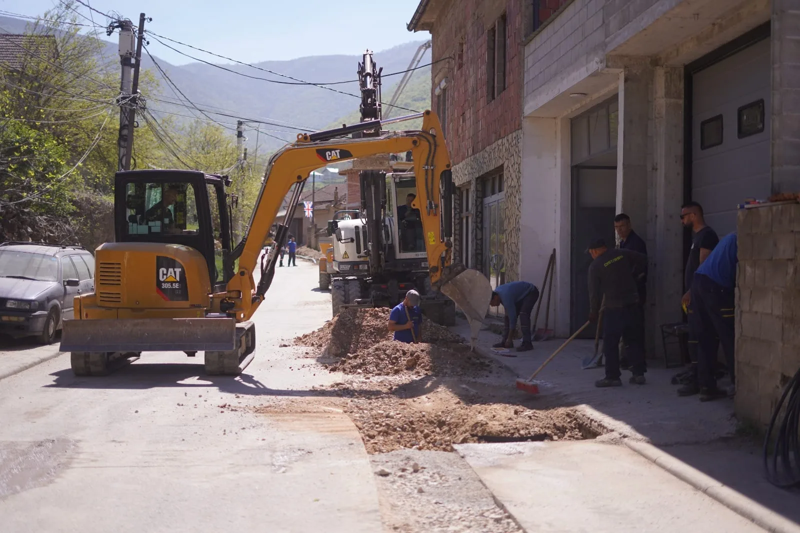 Po vazhdon sipas dinamikës së paraparë projekti për rehabilitimin e rrjetit të ujësjellësit në Zhur
