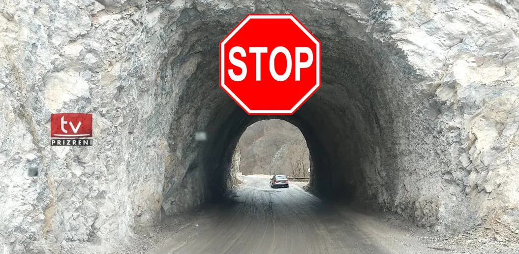 Sot, sërish mbyllet për qarkullim rruga Prizren – Prevallë, deri në përfundimin e minimit të pjesës së tunelit