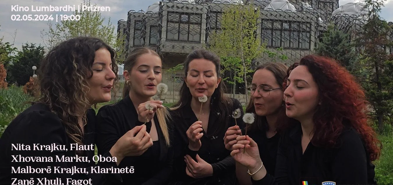 Kuinteti “Wind ensemble”, sonte shfaq koncert në Kino “Lumbardhi”