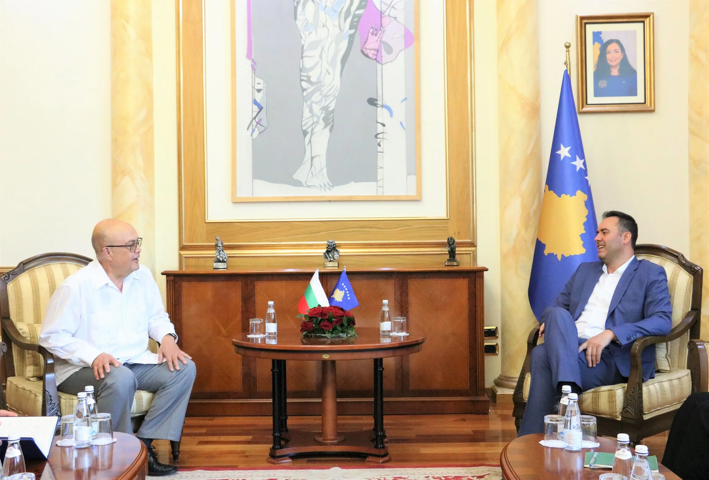 Konjufca takohet me Gudjev, flasin për thellim bashkëpunimi