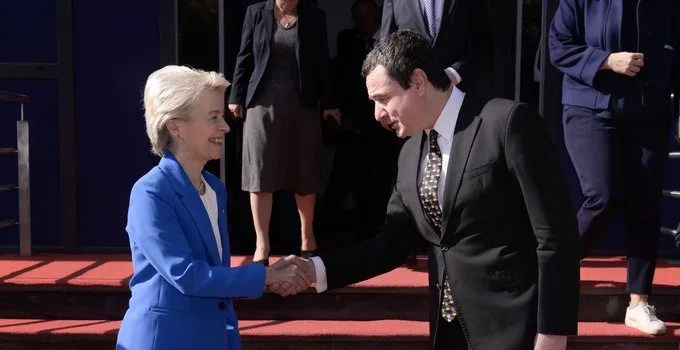 Von der Leyen me Kurtin: Jemi krenar të iu përkrahim juve, të vazhdojmë punën së bashku për të ardhmen evropiane
