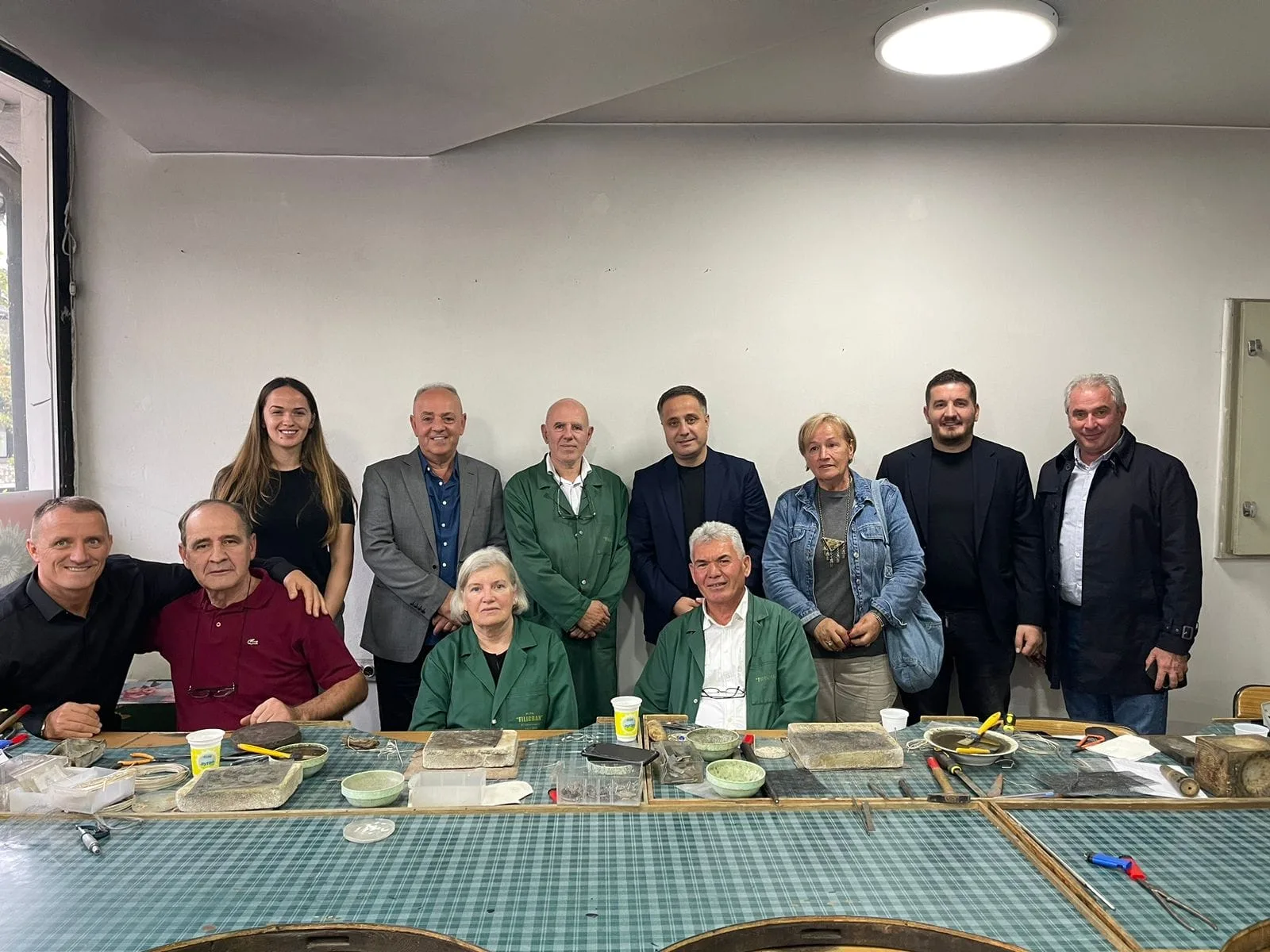 Driton Selmanaj me bashkëpunëtorë kanë vizituar sot filigranistët e Prizrenit