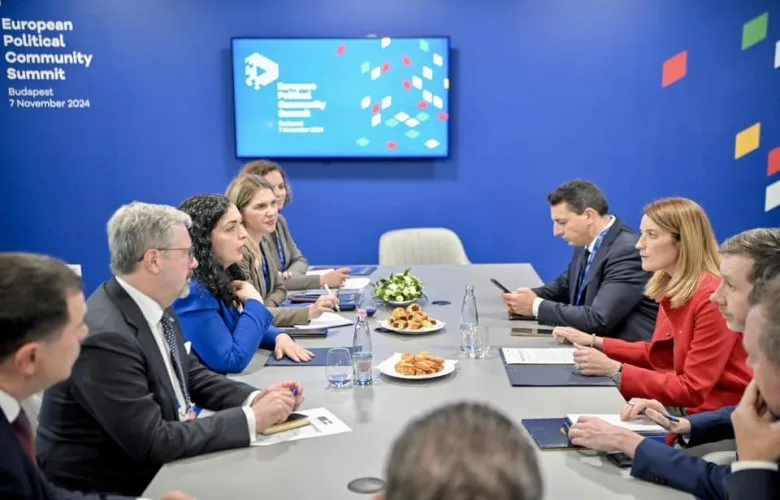 Osmani takon Metsolan në Budapest, diskutojnë për avancimin e Kosovës drejt integrimit evropian