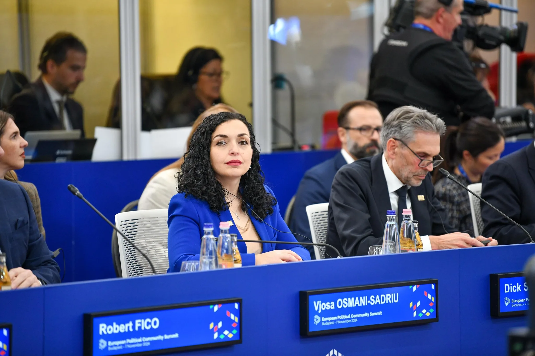 Osmani në Budapest, diskutime me liderë nga vende të ndryshme të botës