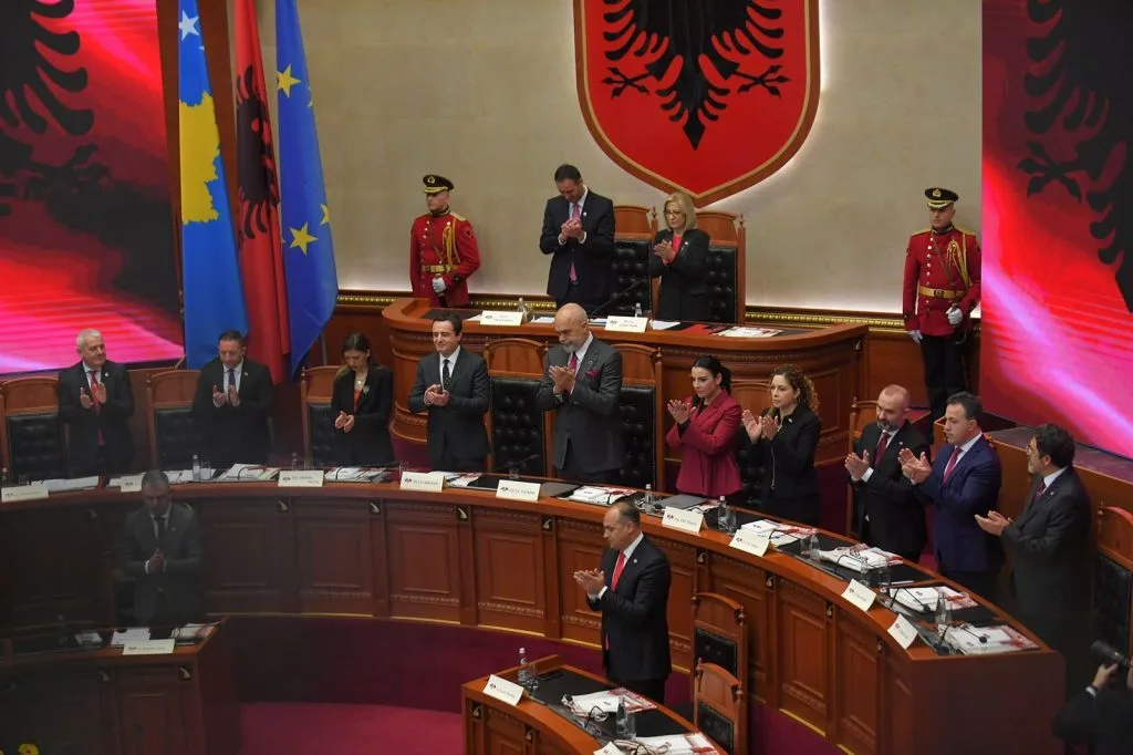 Seanca e përbashkët mes Kuvendit të Kosovës dhe të Shqipërisë do të mbahet të premten