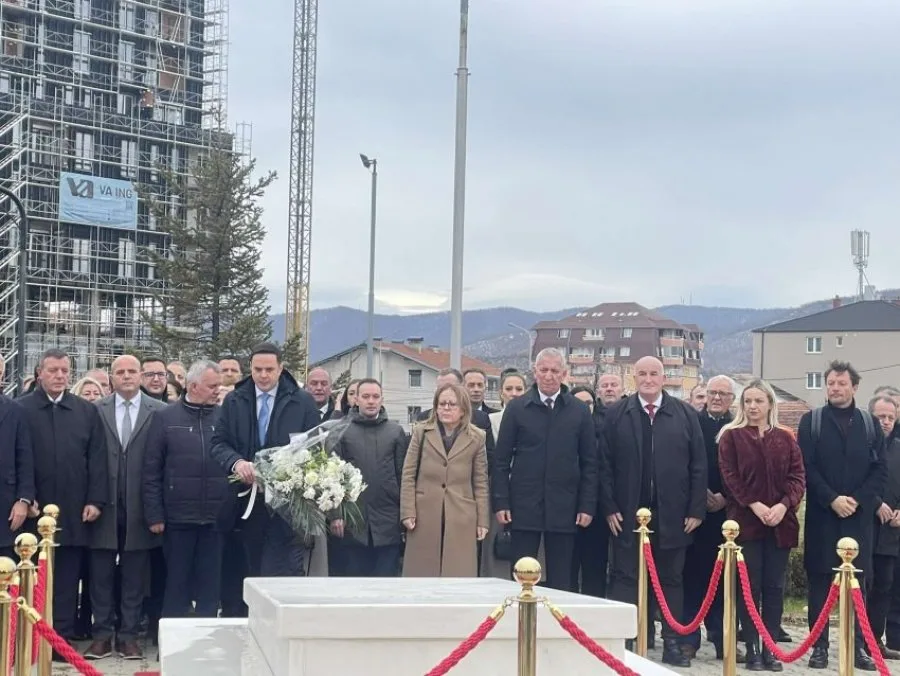 35-vjetori i themelimit të LDK-së, Abdixhiku me bashkëpartiakë nderojnë Rugovën