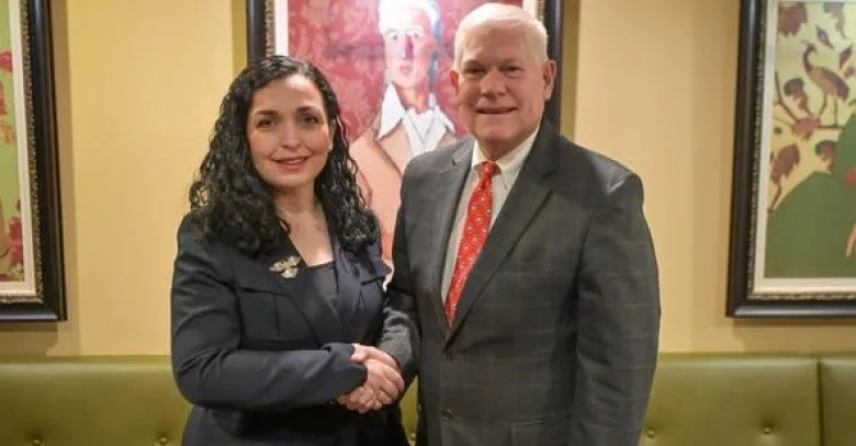 Osmani në Washington D.C takoi kongresistin republikan Pete Sessions