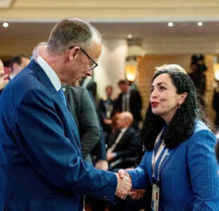 Presidentja Osmani uron liderët e CDU/CSU për fitoren në zgjedhjet në Gjermani