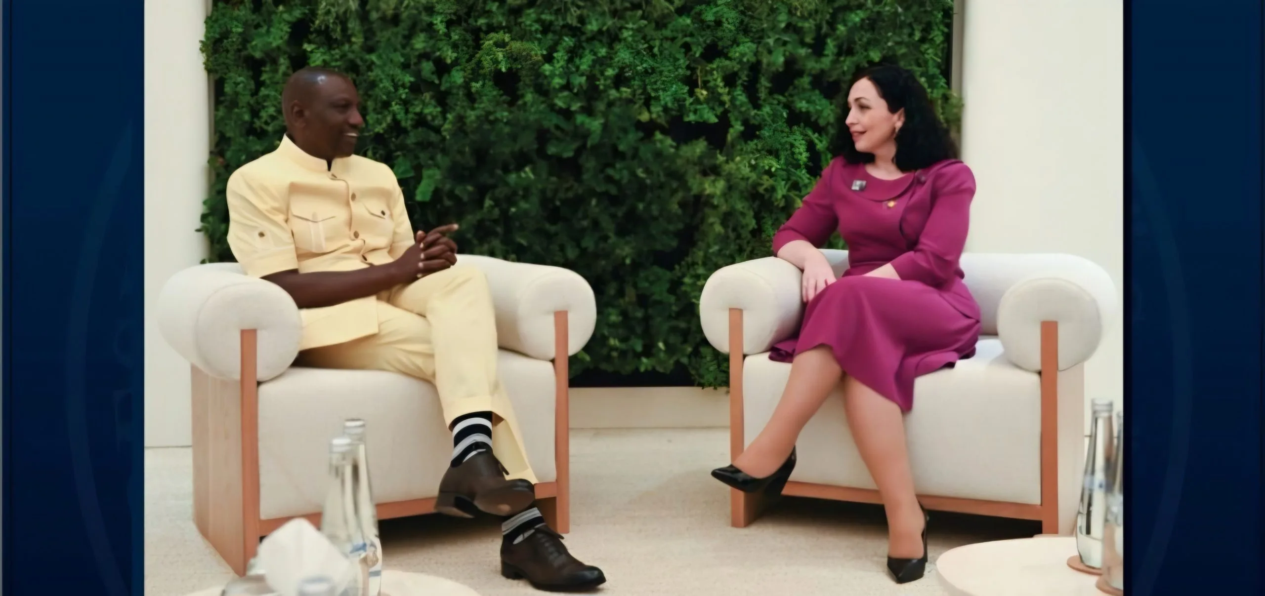 Njohja nga Kenia, presidentja Osmani zhvilloi një bisedë me homologun kenias