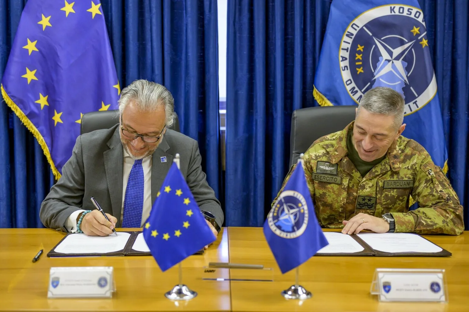 KFOR-i e EULEX-i rrisin bashkëpunimin për më shumë siguri në Kosovë