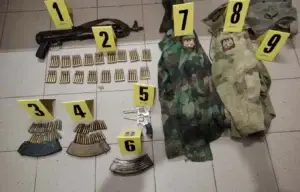 Policia gjen armë në tri lokacione të ndryshme në veri