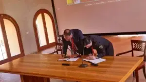 Qendra për Studime Universitare e FSK-së nënshkruan marrëveshje bashkëpunimi me Universitetin Norwich të SHBA-së