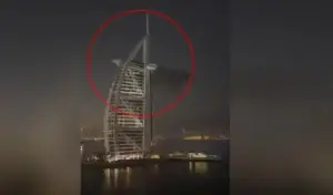 Dronët iranianë godasin edhe ndërtesën më të famshme në Dubai, Burj al Arab