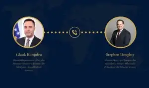 Konjufca merr mbështetjen e Mbretërisë së Bashkuar për aspiratat ndërkombëtare të Kosovës