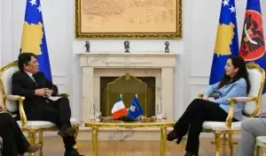 Presidentja Osmani priti në takim ambasadorin e Italisë, Maurizio Antonini