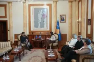 Haxhiu priti në takim shefen e Zyrës së KE-së në Kosovë, diskutuan për zhvillimet politike në vend