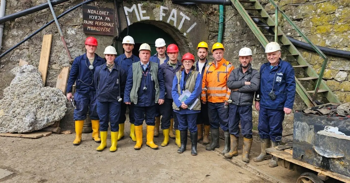 KFOR-i kryen inspektim të sigurisë në minierën e Trepçës