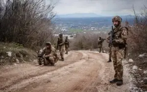 Ekipet inxhinierike të KFOR-it zhvilluan patrulla të çmontuara brenda zonës së përgjegjësisë RC-W