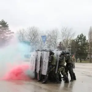 Policia Ushtarake e FSK-së realizon Kursin për Intervenime dhe Kontrollim të Turmave në bashkëpunim me Policinë Ushtarake të Kroacisë